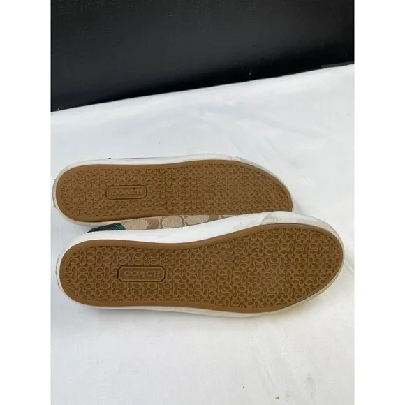 Coach Barrett Women's Canvas Sneakers / Shoes Size 9B SKU 4245 - Picture 7 of 8